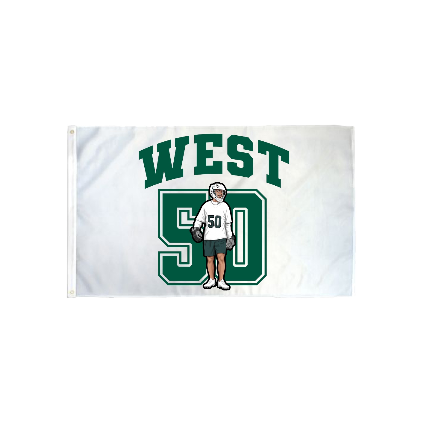 3x5 Flag — Number in Classic