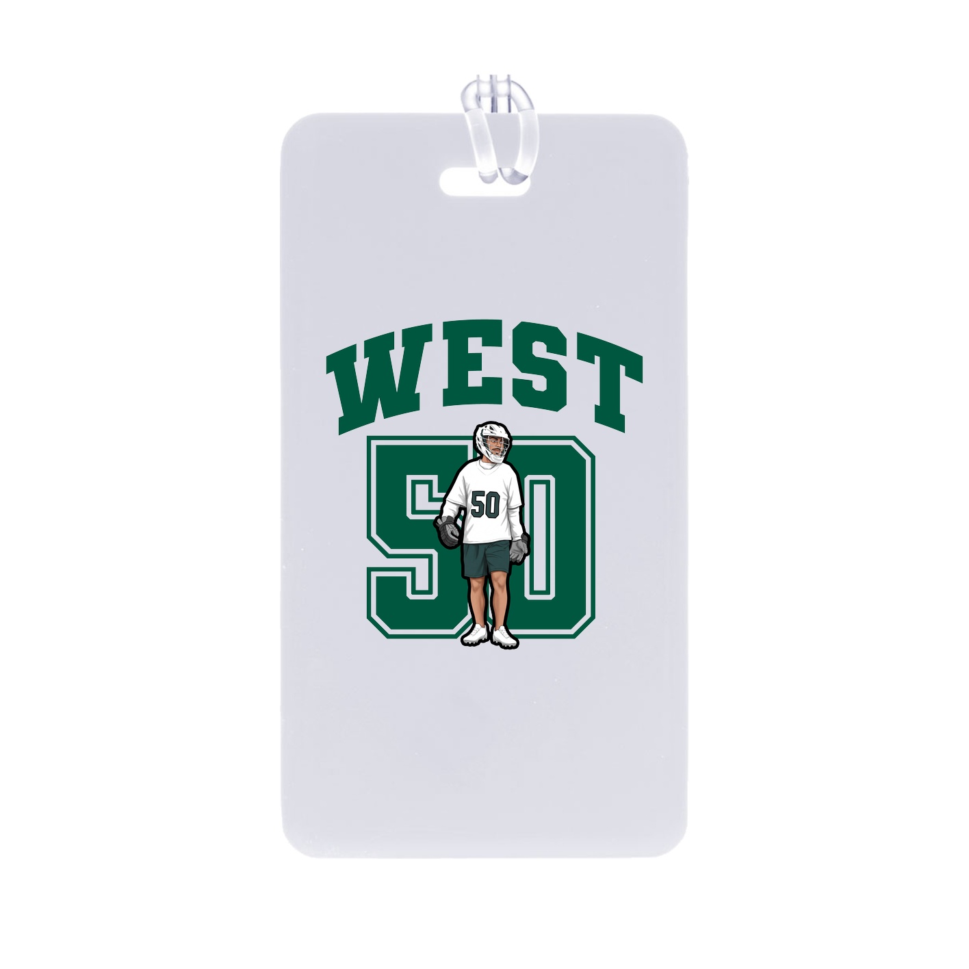 Bag Tag — Number in Classic