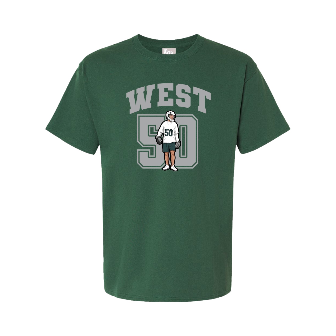 Tee — Number in Green
