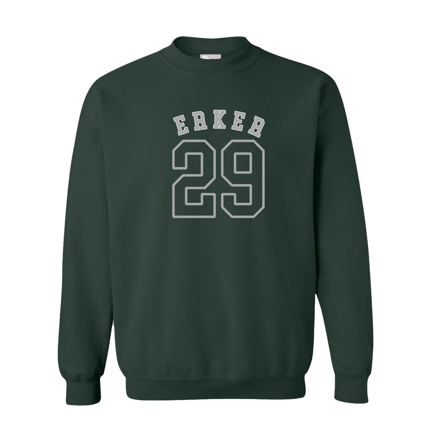 Fleece Crew — Shirsey Arch in Green