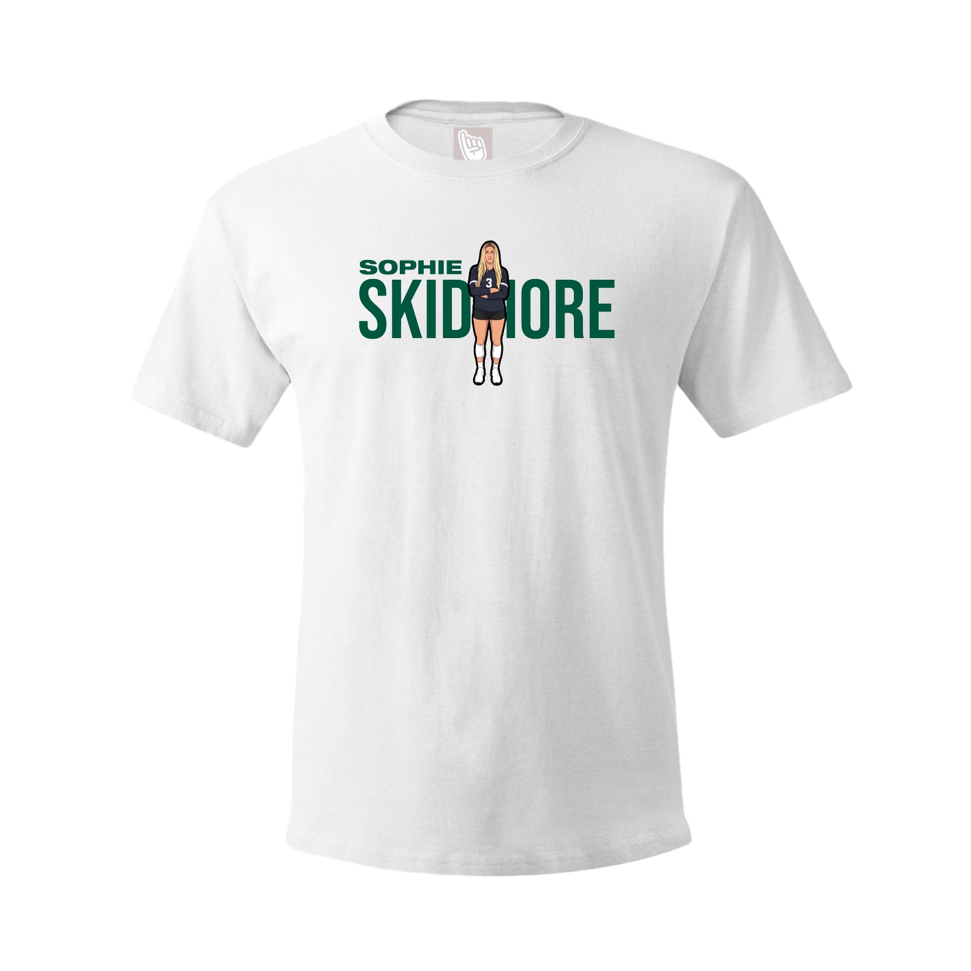 Tee — Player Name in White