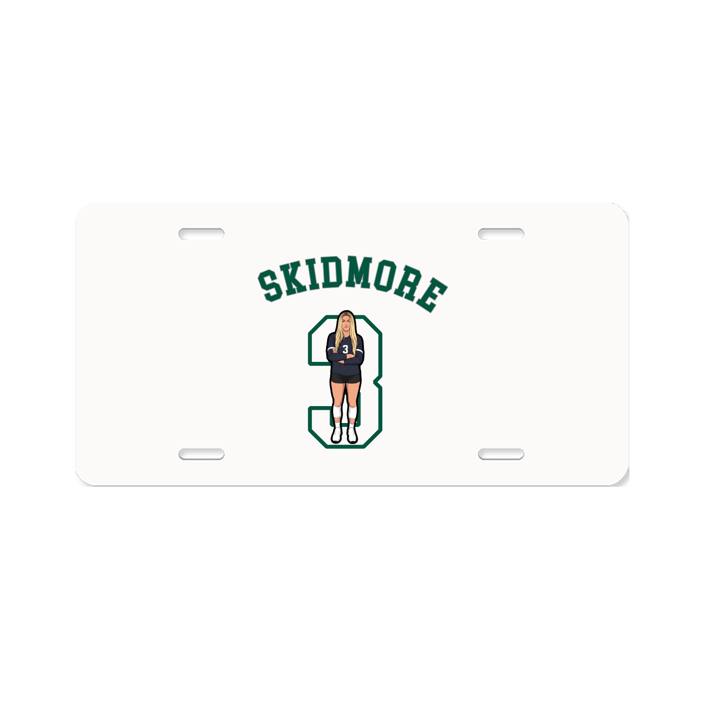 License Plate — Shirsey Arch in Classic