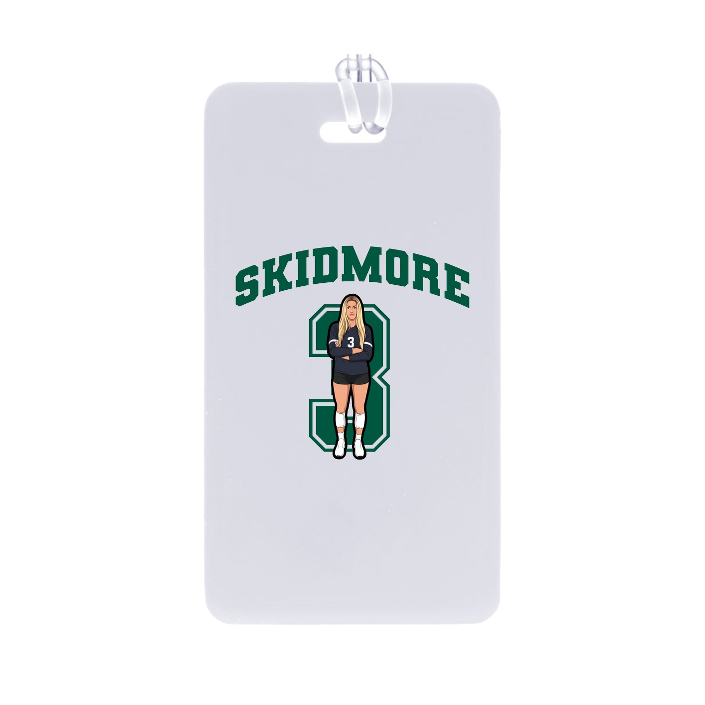 Bag Tag — Number in Classic