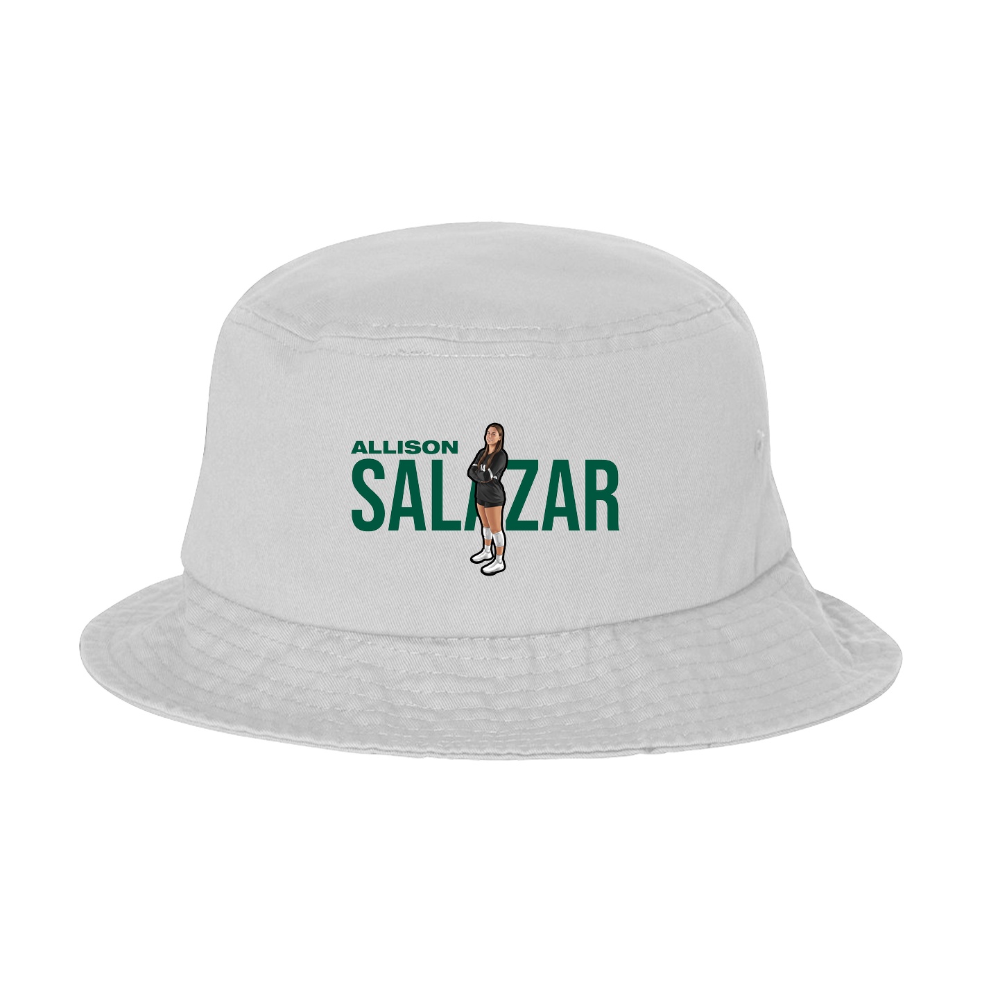 Bucket Cap — Player Name in White