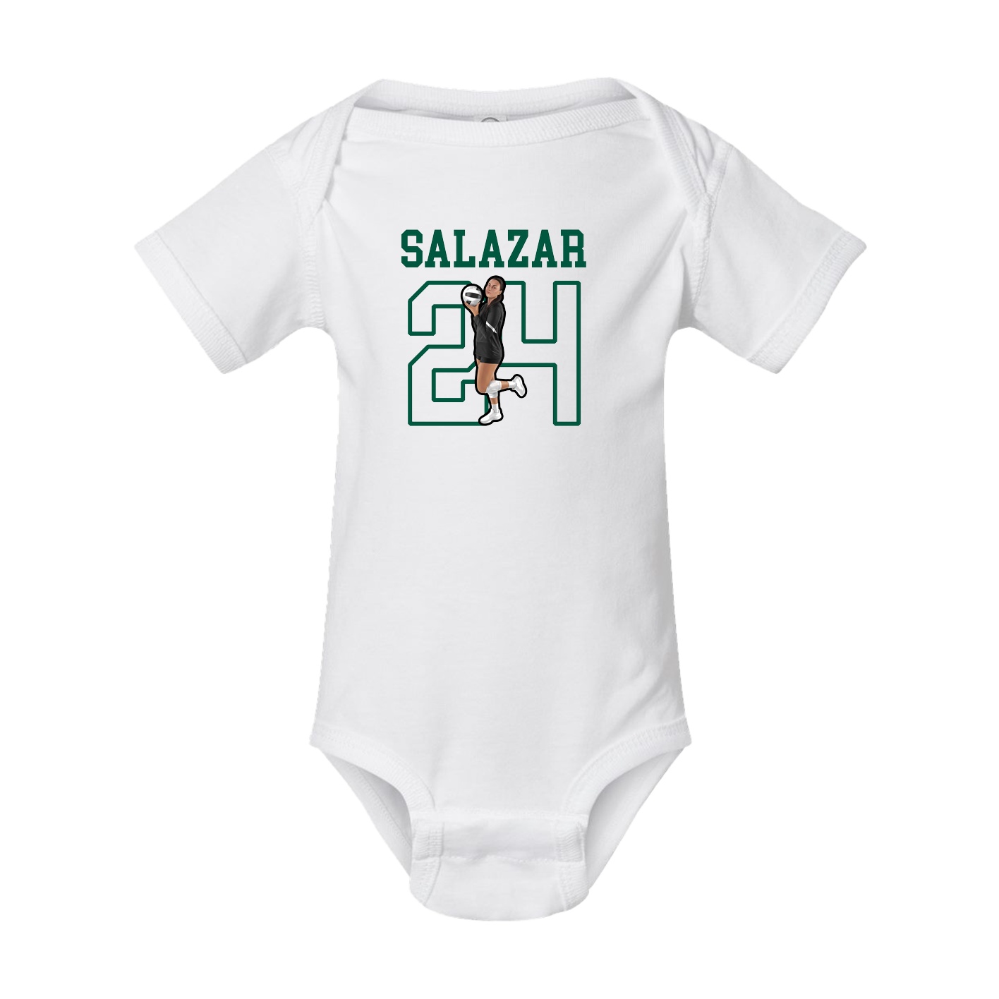 Baby Onesie — Shirsey in White