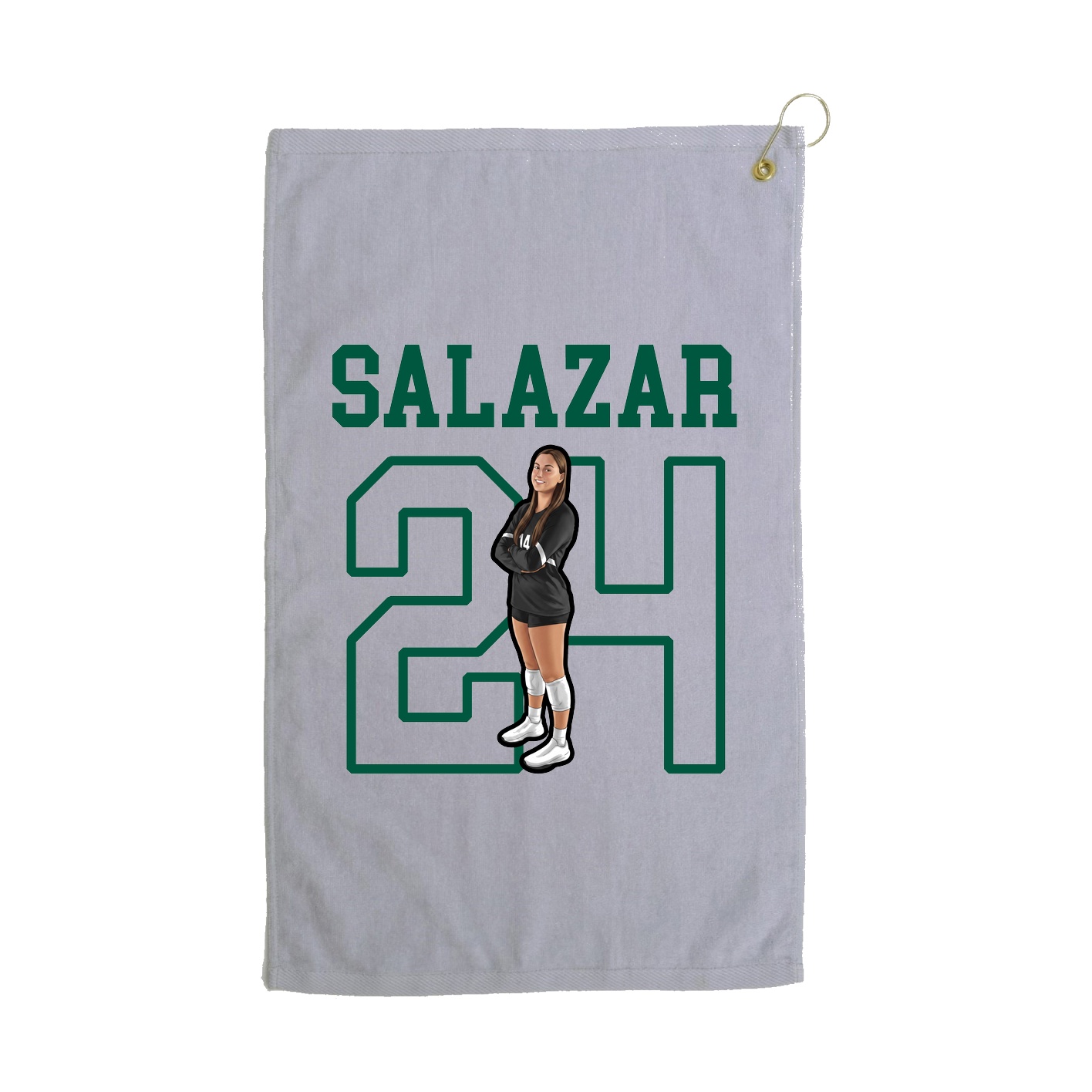 Golf Towel — Shirsey in Grey