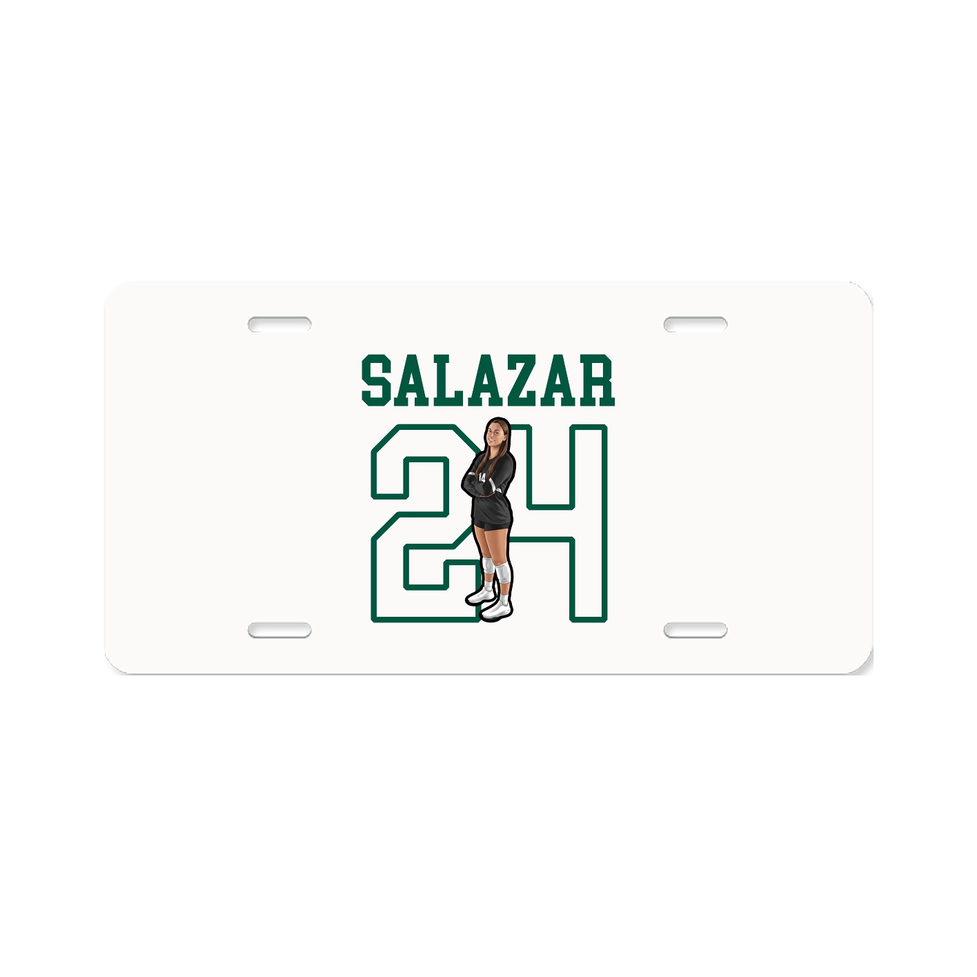 License Plate — Shirsey in Classic