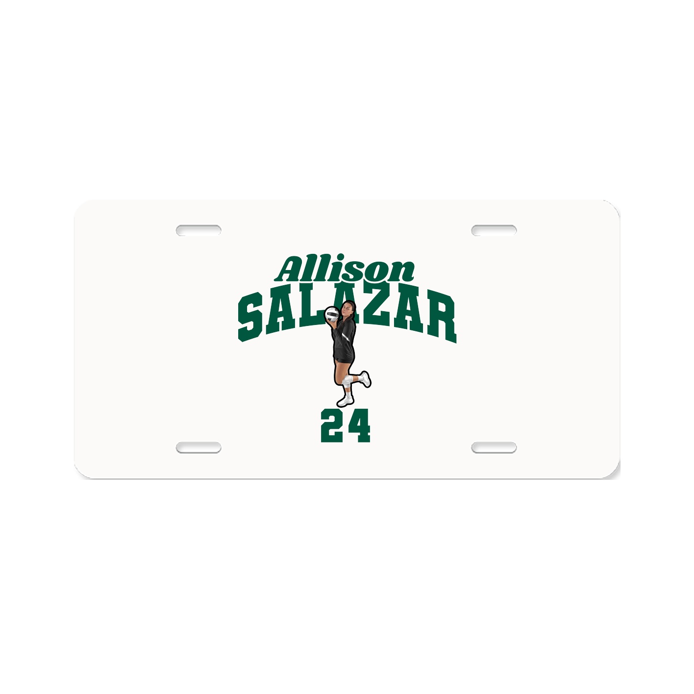 License Plate — Signature Arch in Classic
