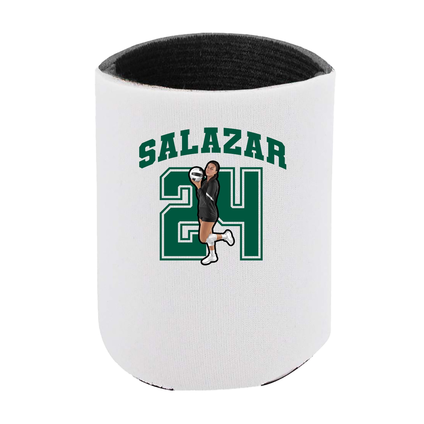 Can Holder — Number in White