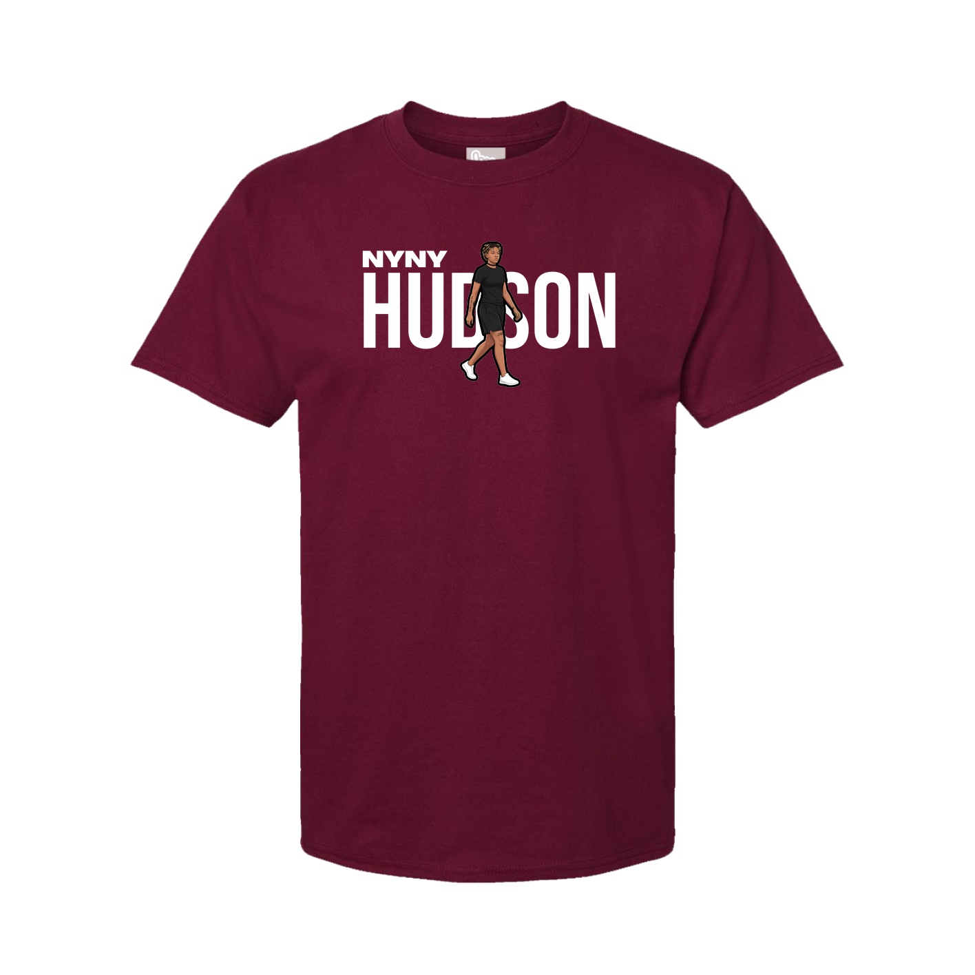 Youth Tee — Player Name in Cardinal