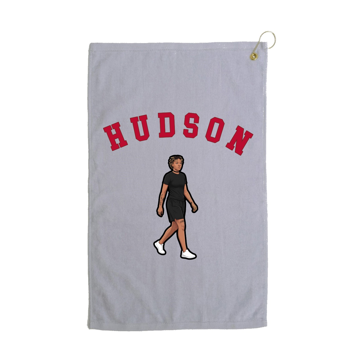 Golf Towel — Shirsey Arch in Grey
