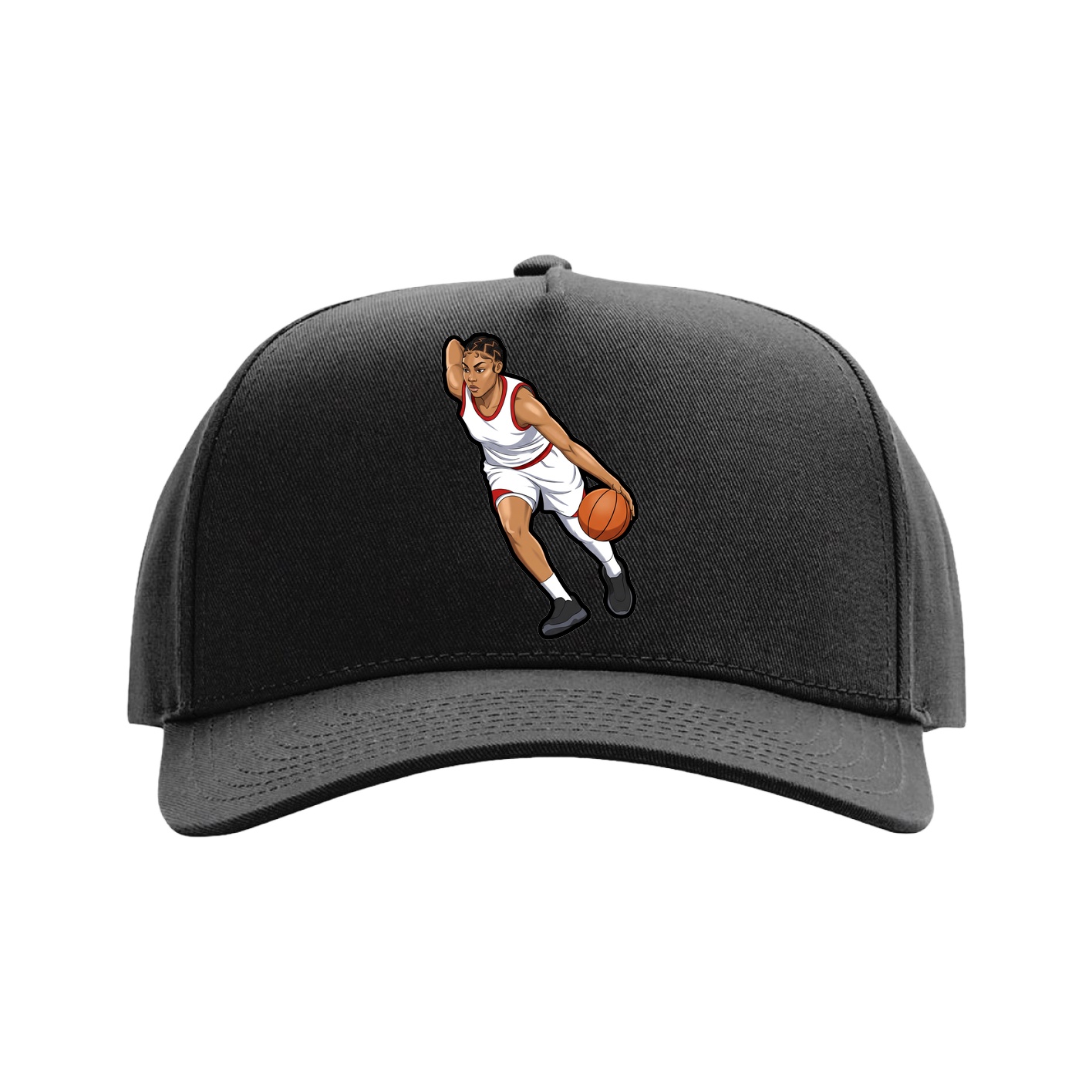 Full Fabric Five-Panel Champ Cap
