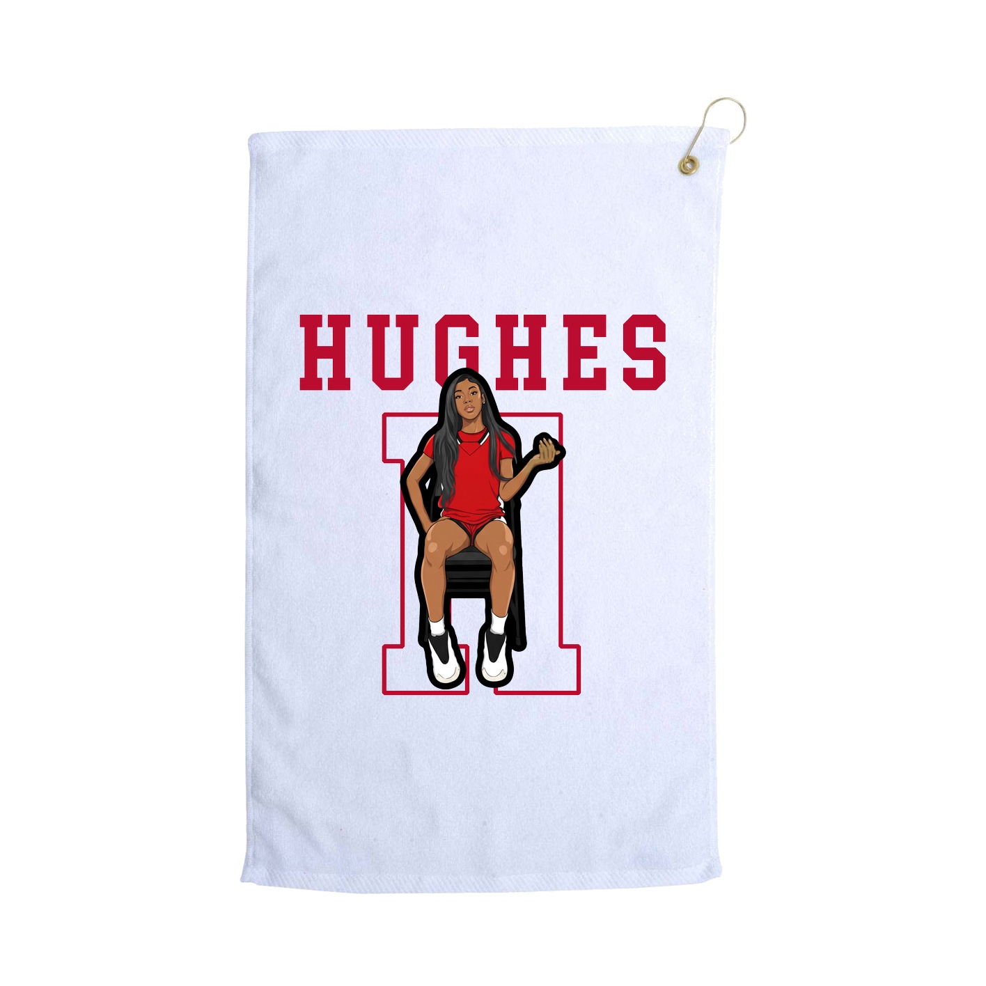 Golf Towel — Shirsey in White