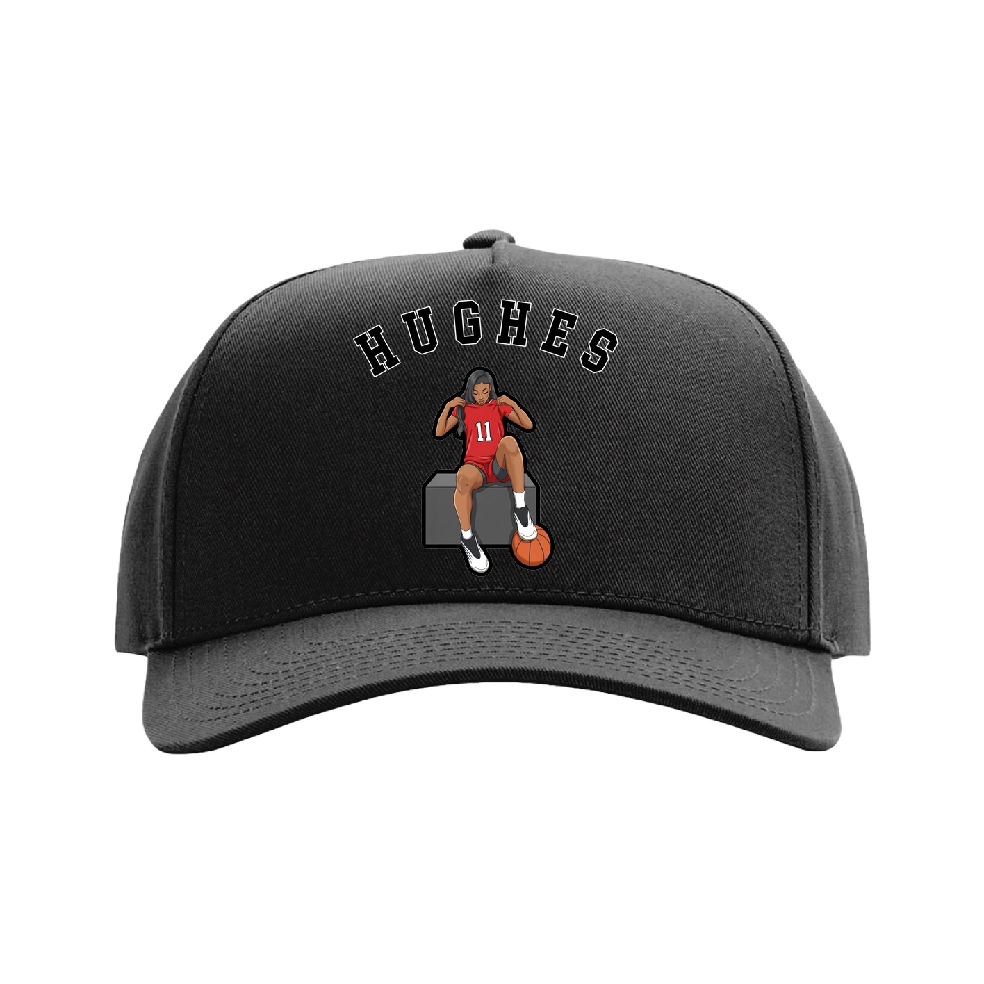 Full Fabric Five-Panel Champ Cap