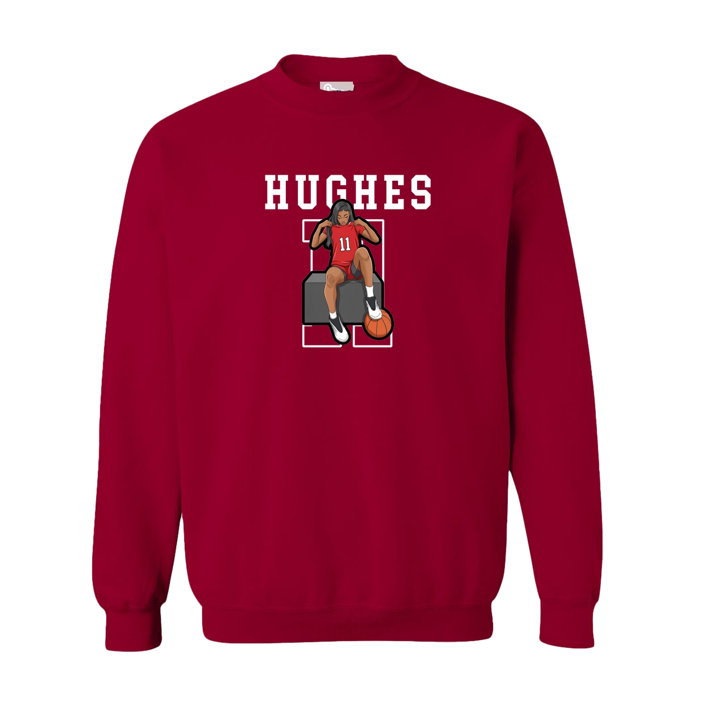 Fleece Crew — Shirsey in Cardinal