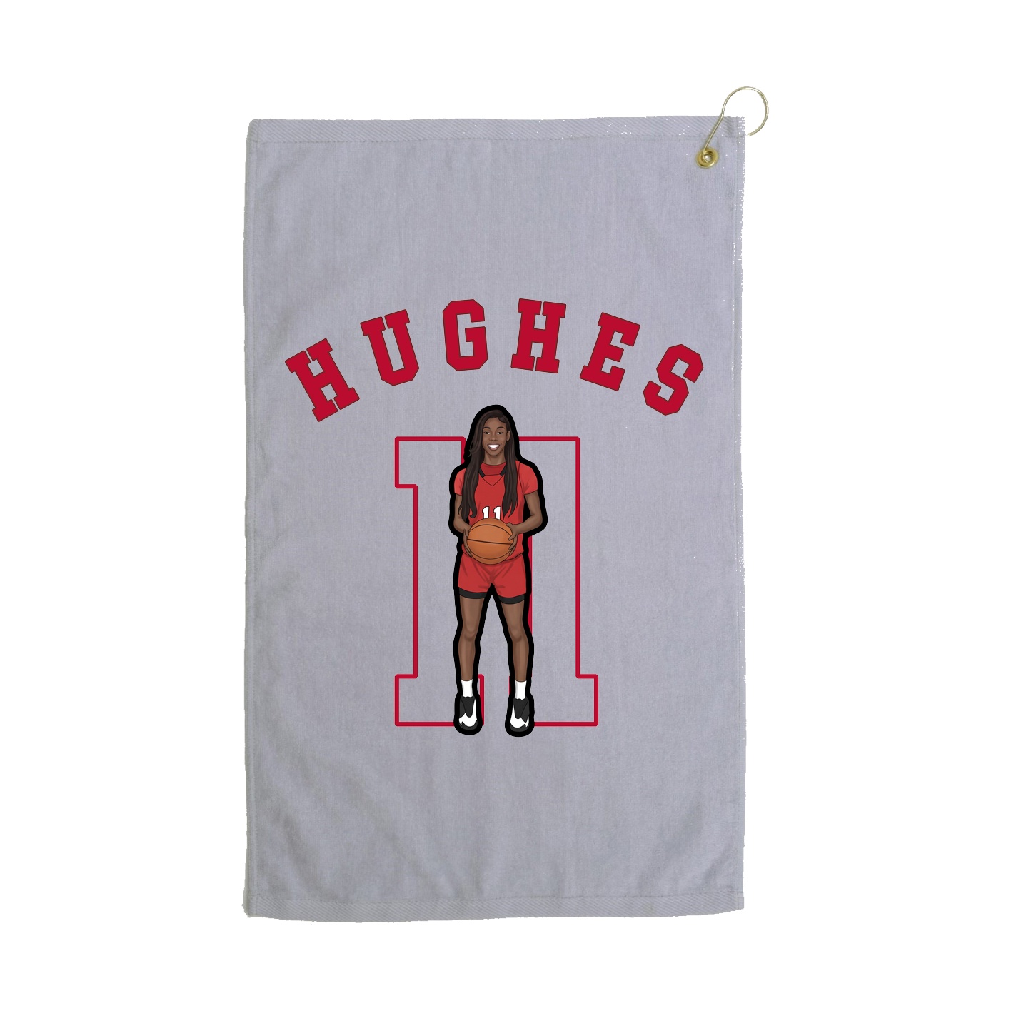 Golf Towel — Shirsey Arch in Grey