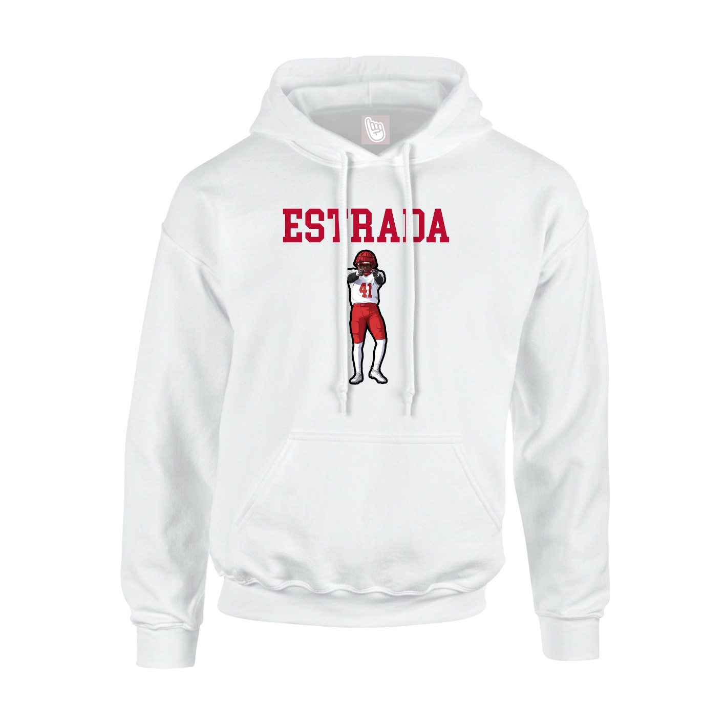 Youth Hoodie — Shirsey in White