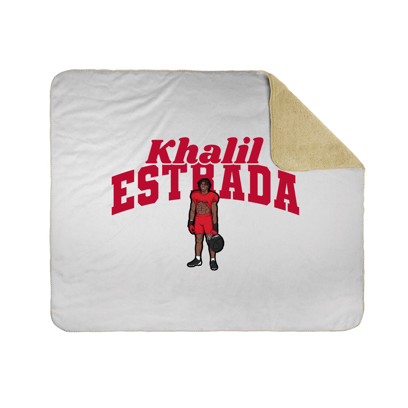 Throw Blanket — Signature Arch in White