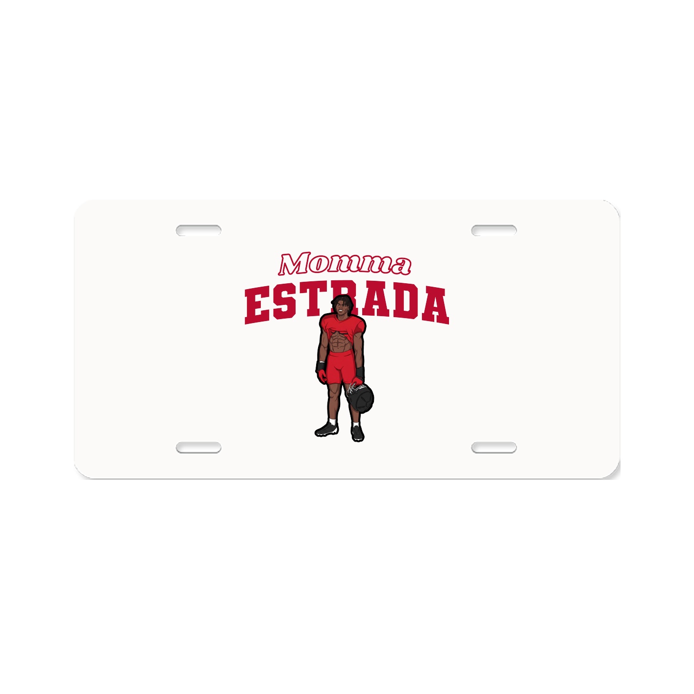 License Plate — Mothers Day Block in Classic