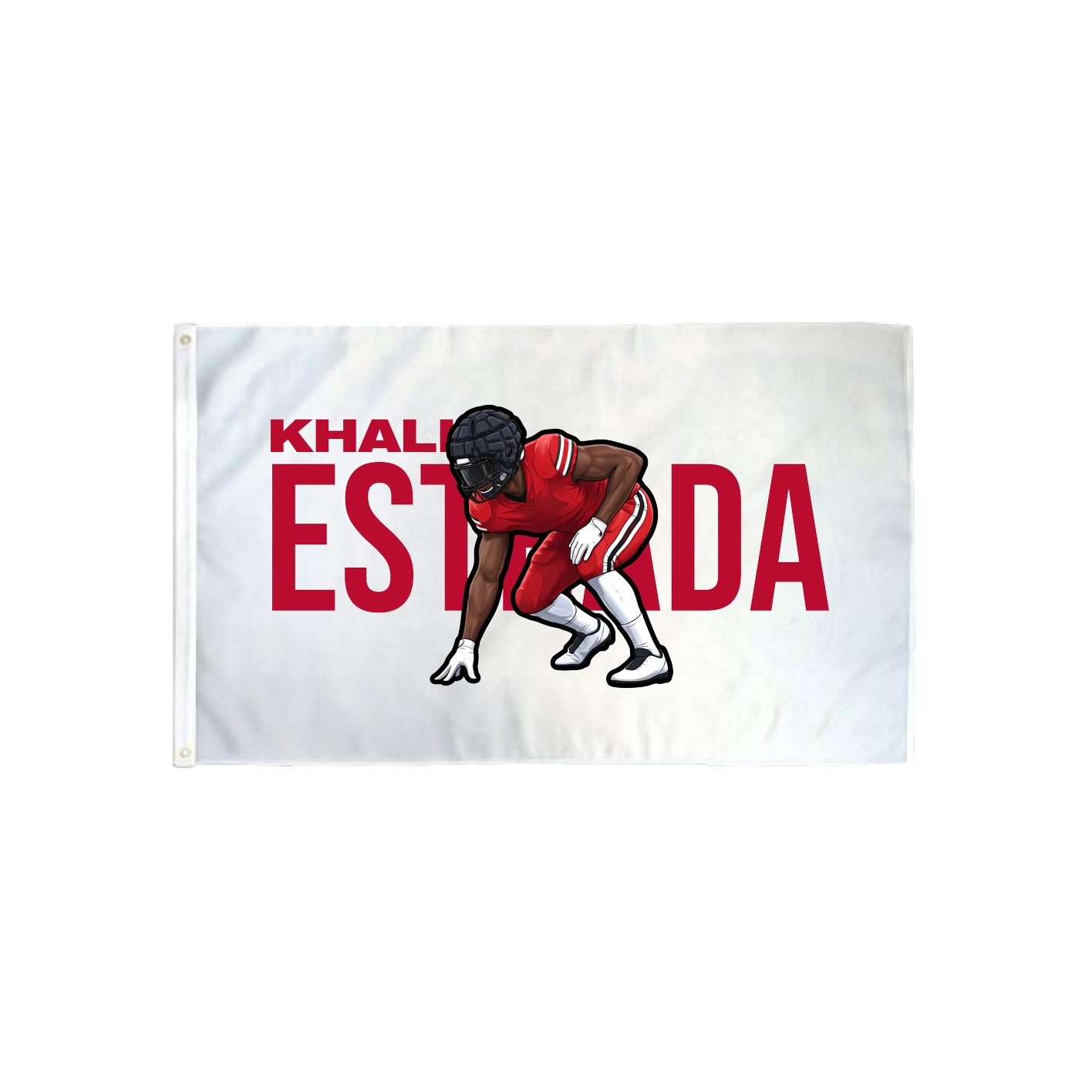 3x5 Flag — Player Name in Classic