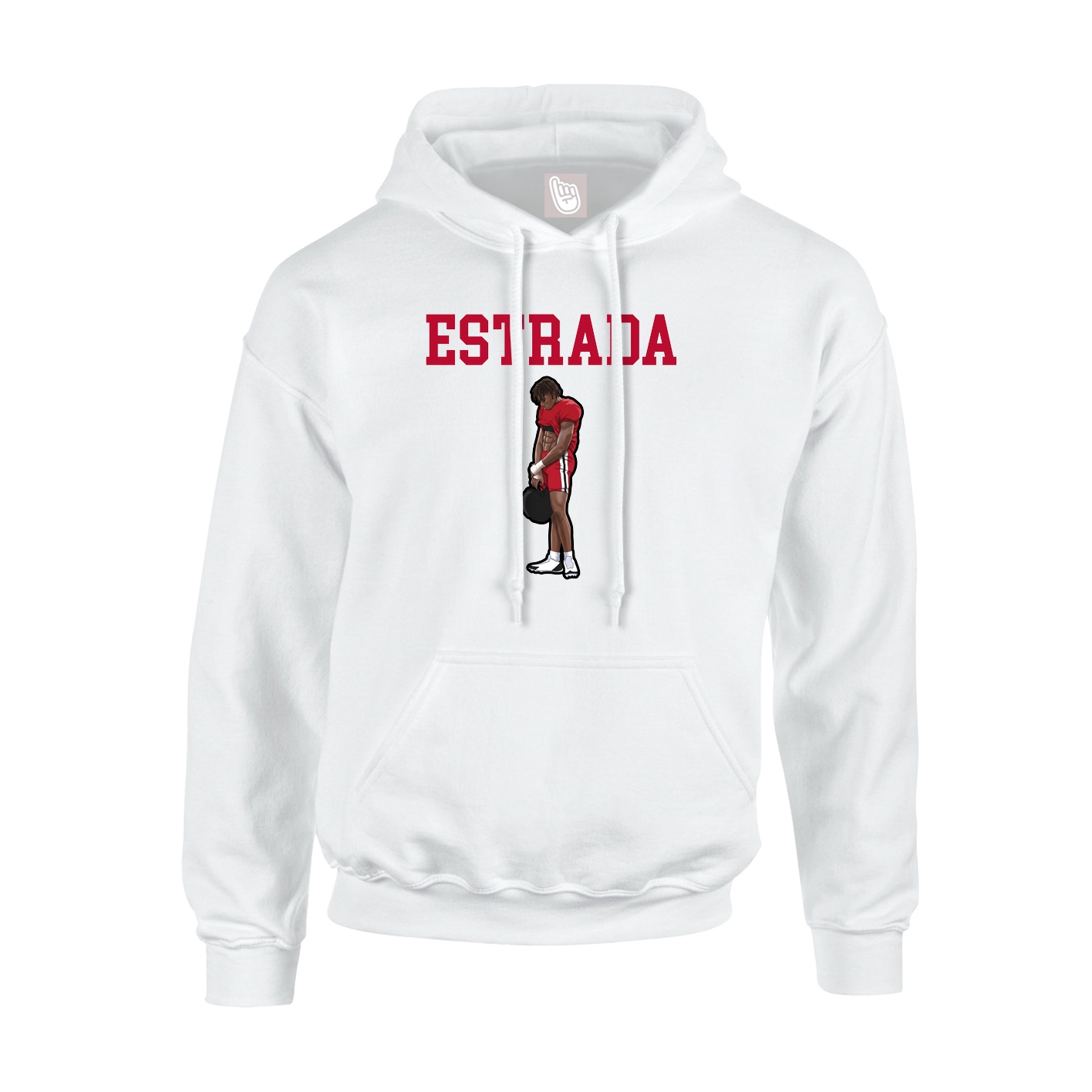 Youth Hoodie — Shirsey in White