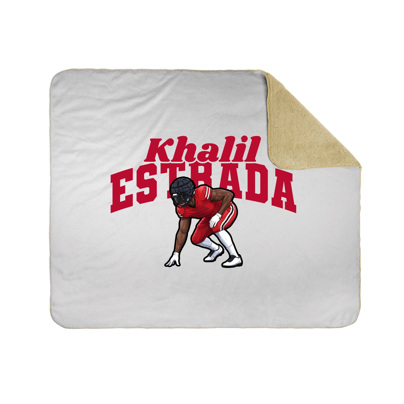 Throw Blanket — Signature Arch in White