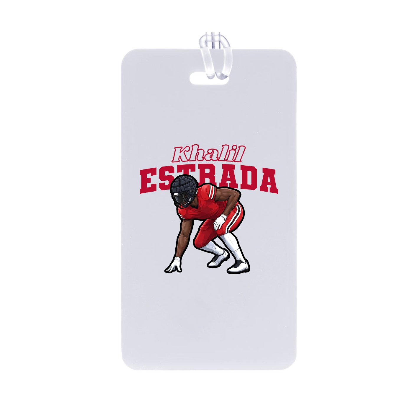 Bag Tag — Name Arch in Classic