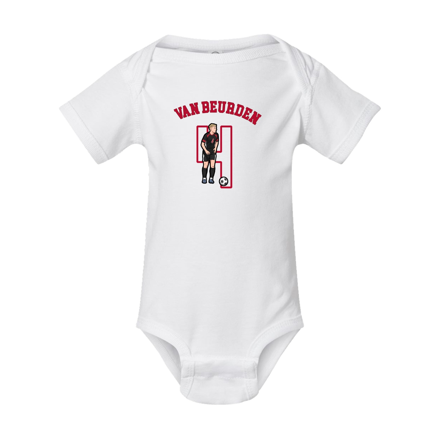 Baby Onesie — Shirsey Arch in White