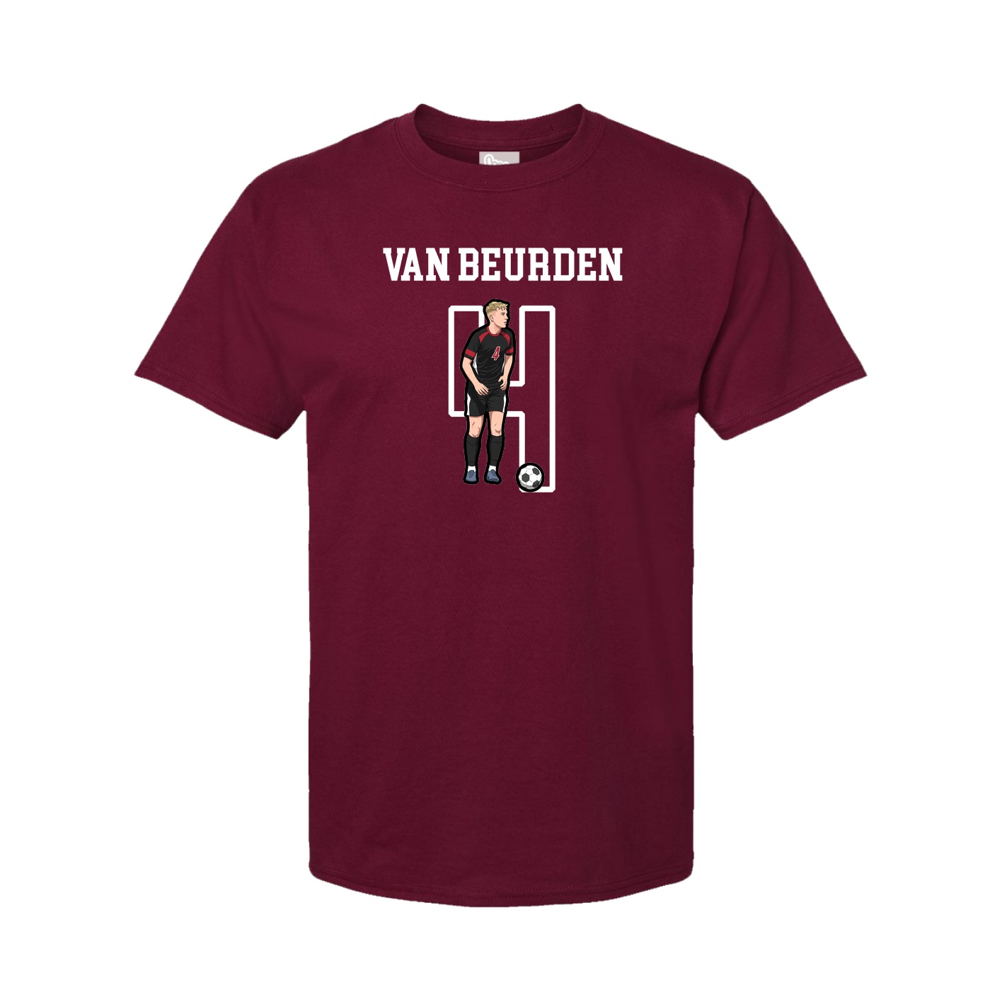 Youth Tee — Shirsey in Cardinal