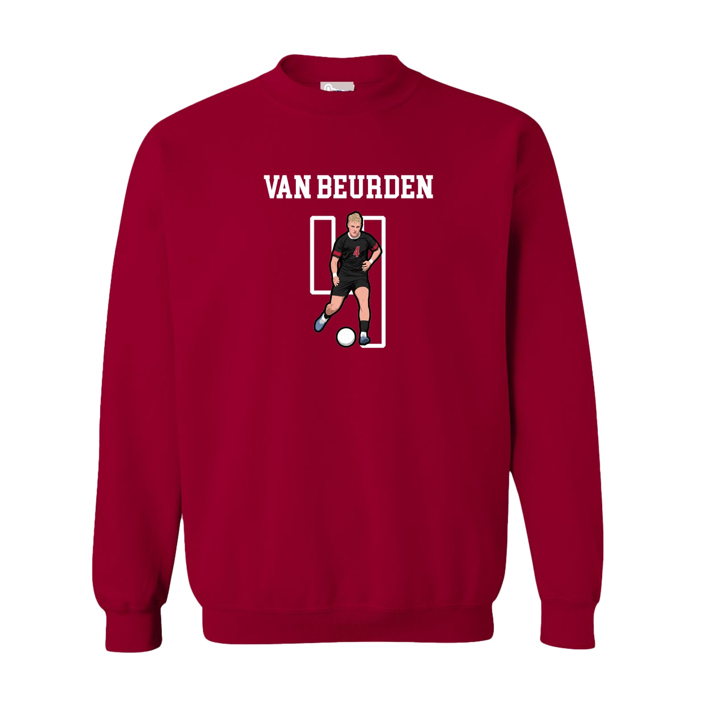 Fleece Crew — Shirsey in Cardinal