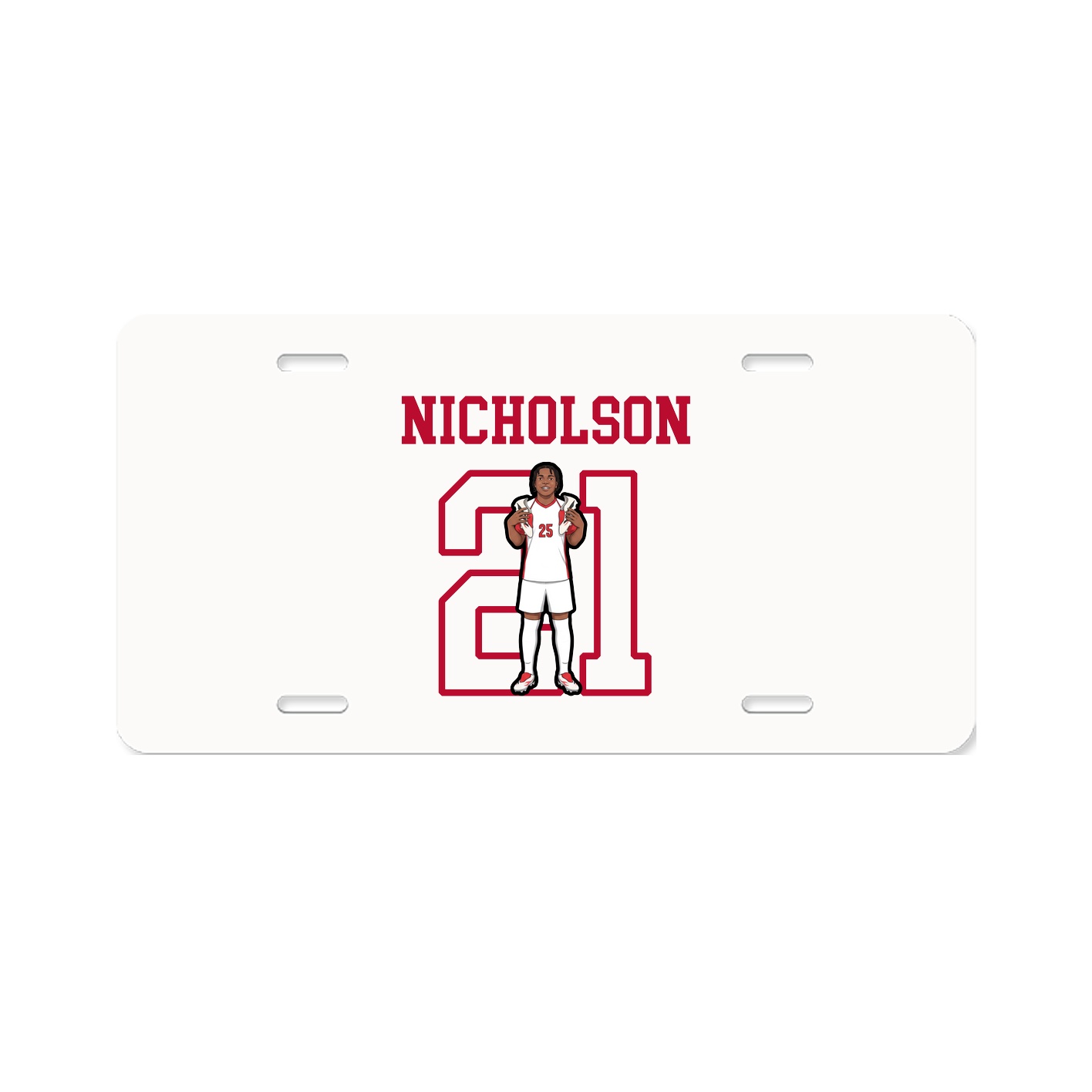 License Plate — Shirsey in Classic