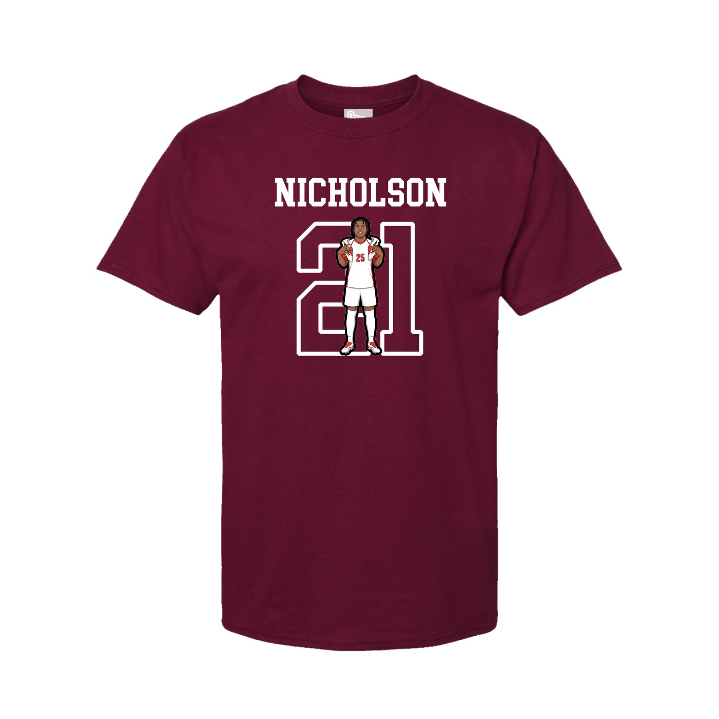 Youth Tee — Shirsey in Cardinal