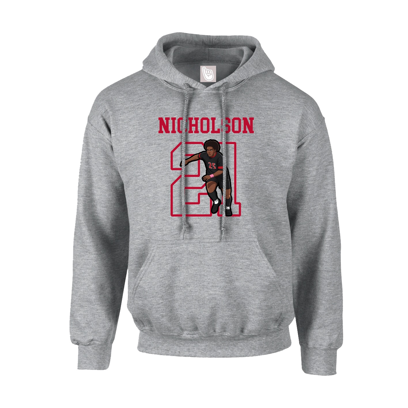 Youth Hoodie — Shirsey in Grey