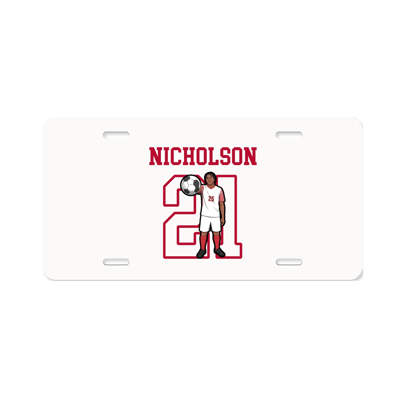 License Plate — Shirsey in Classic
