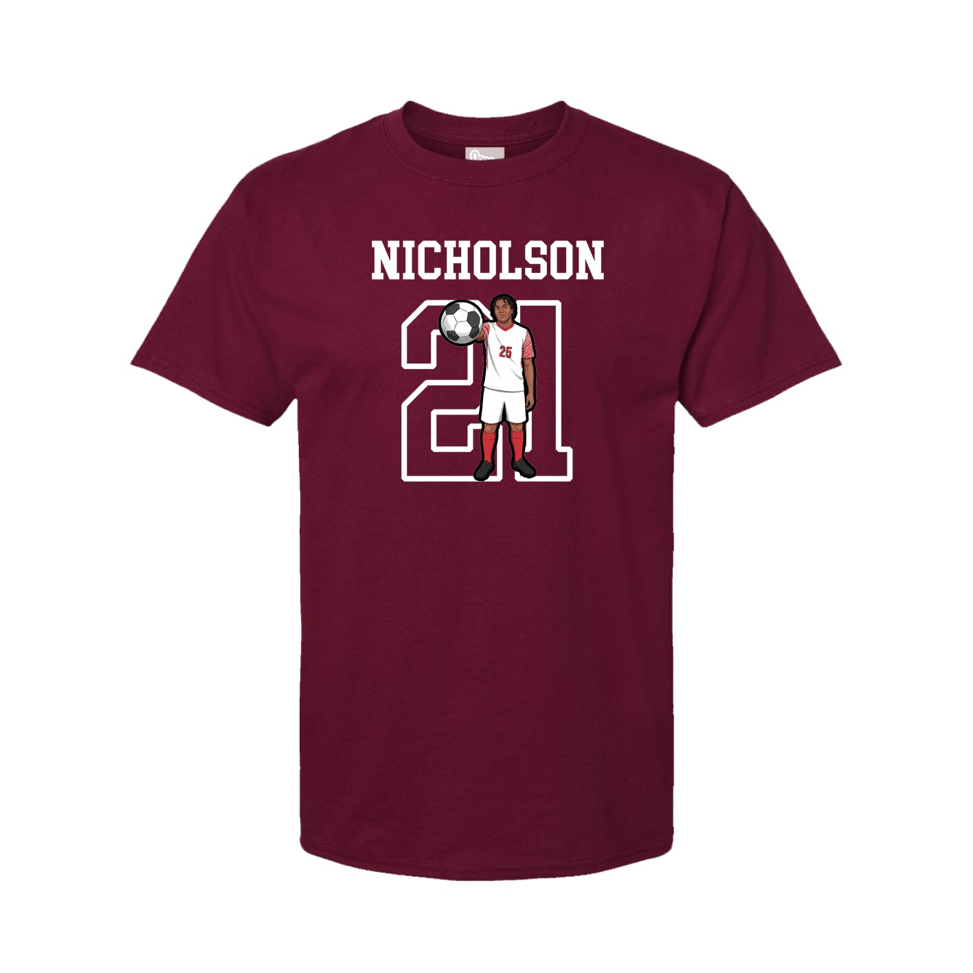 Youth Tee — Shirsey in Cardinal
