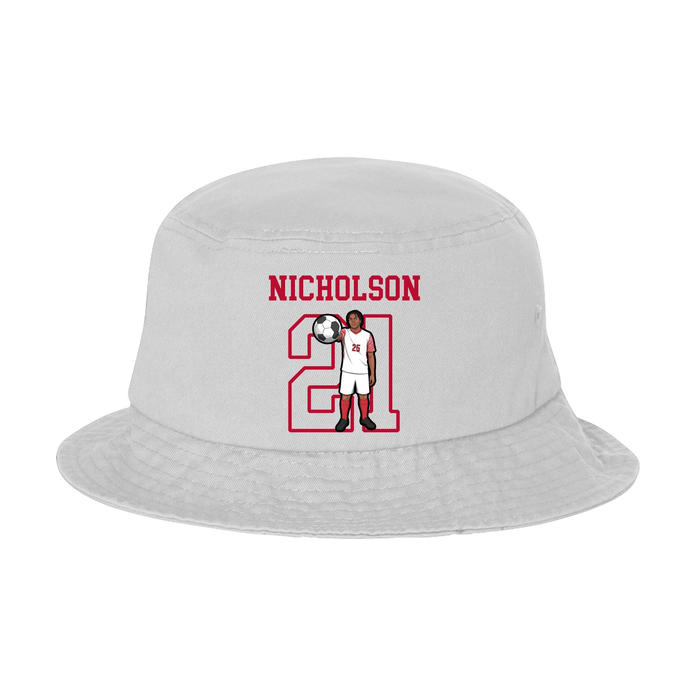 Bucket Cap — Shirsey in White
