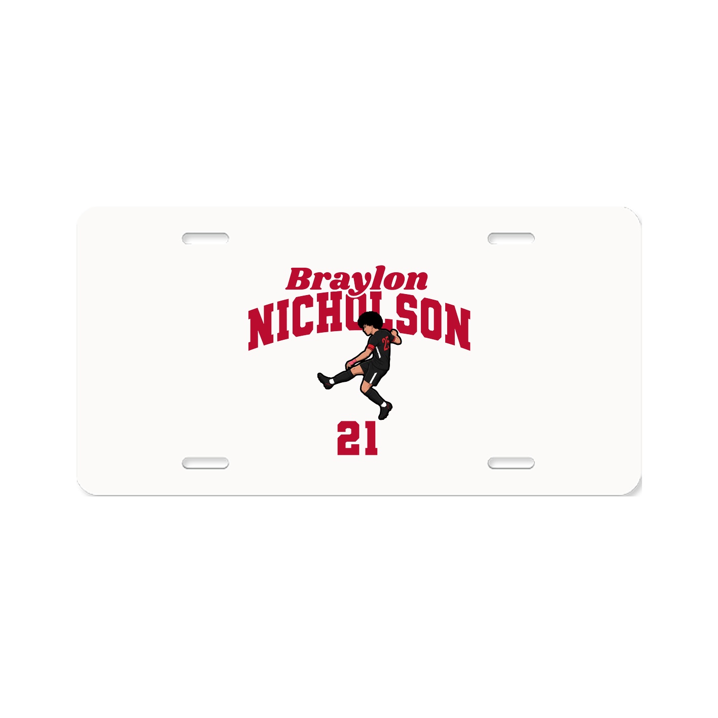 License Plate — Signature Arch in Classic