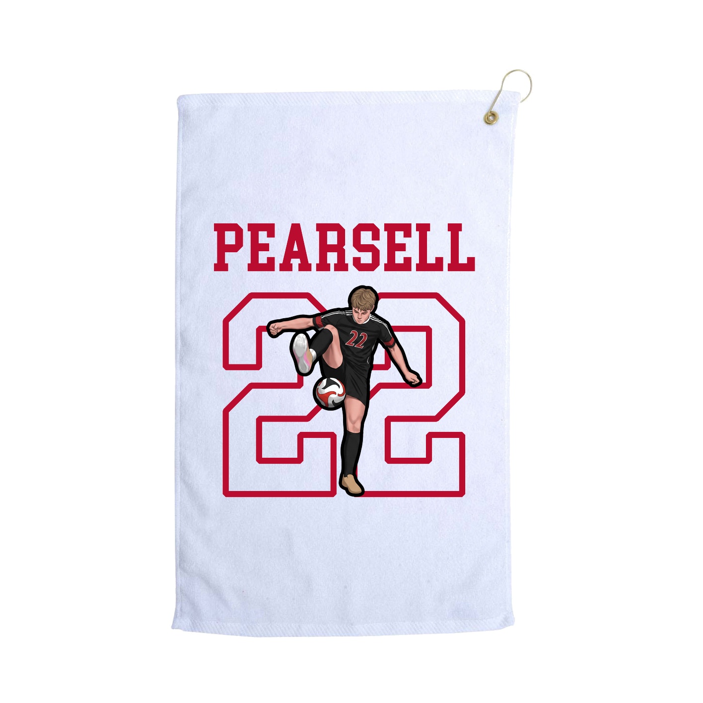 Golf Towel — Shirsey in White