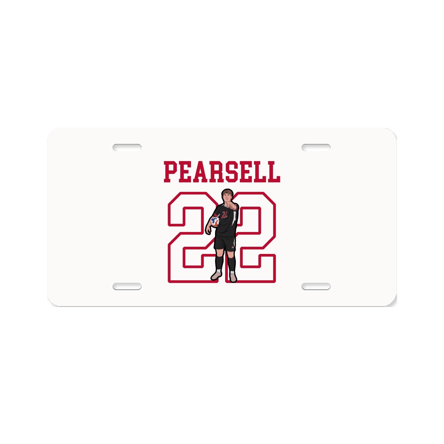 License Plate — Shirsey in Classic