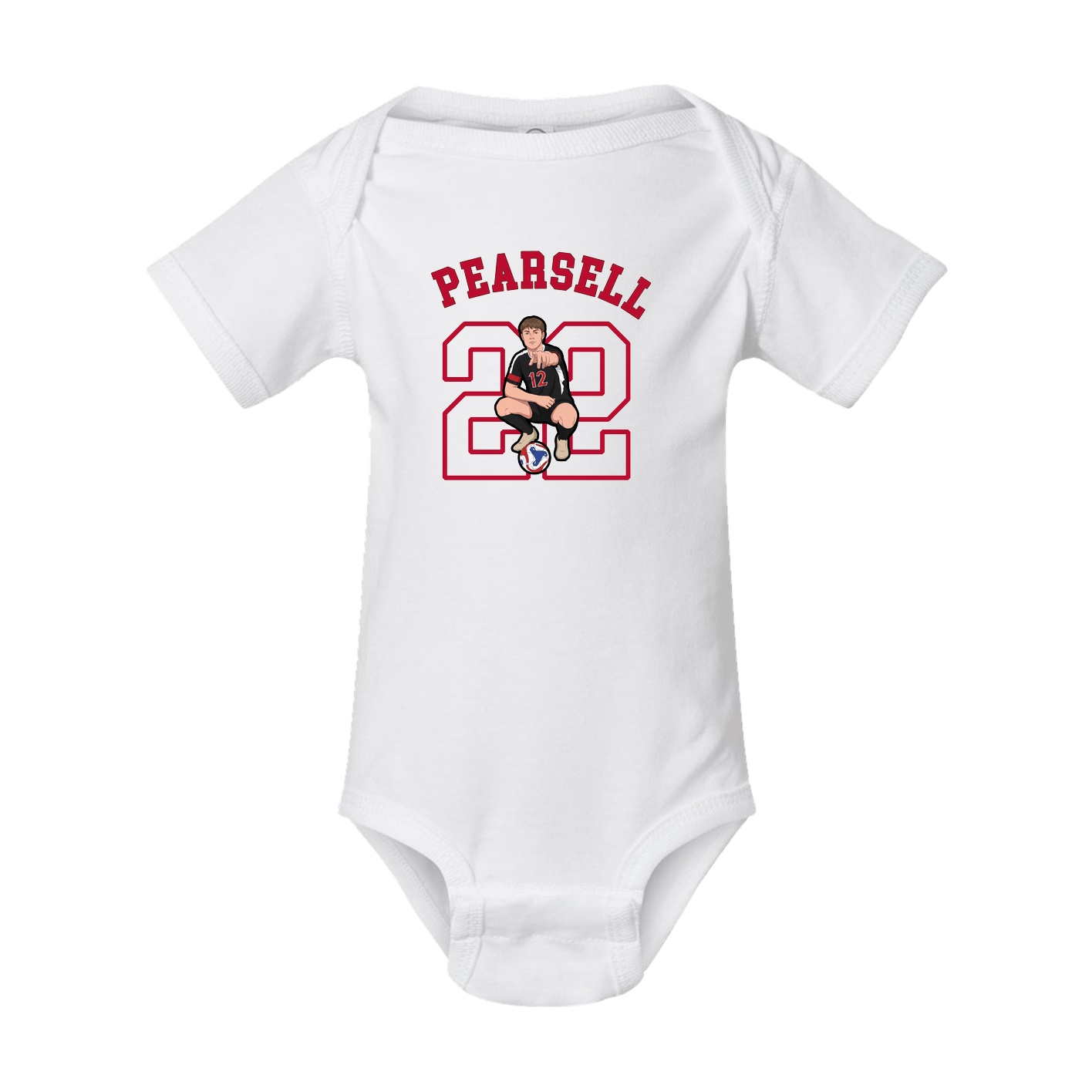 Baby Onesie — Shirsey Arch in White