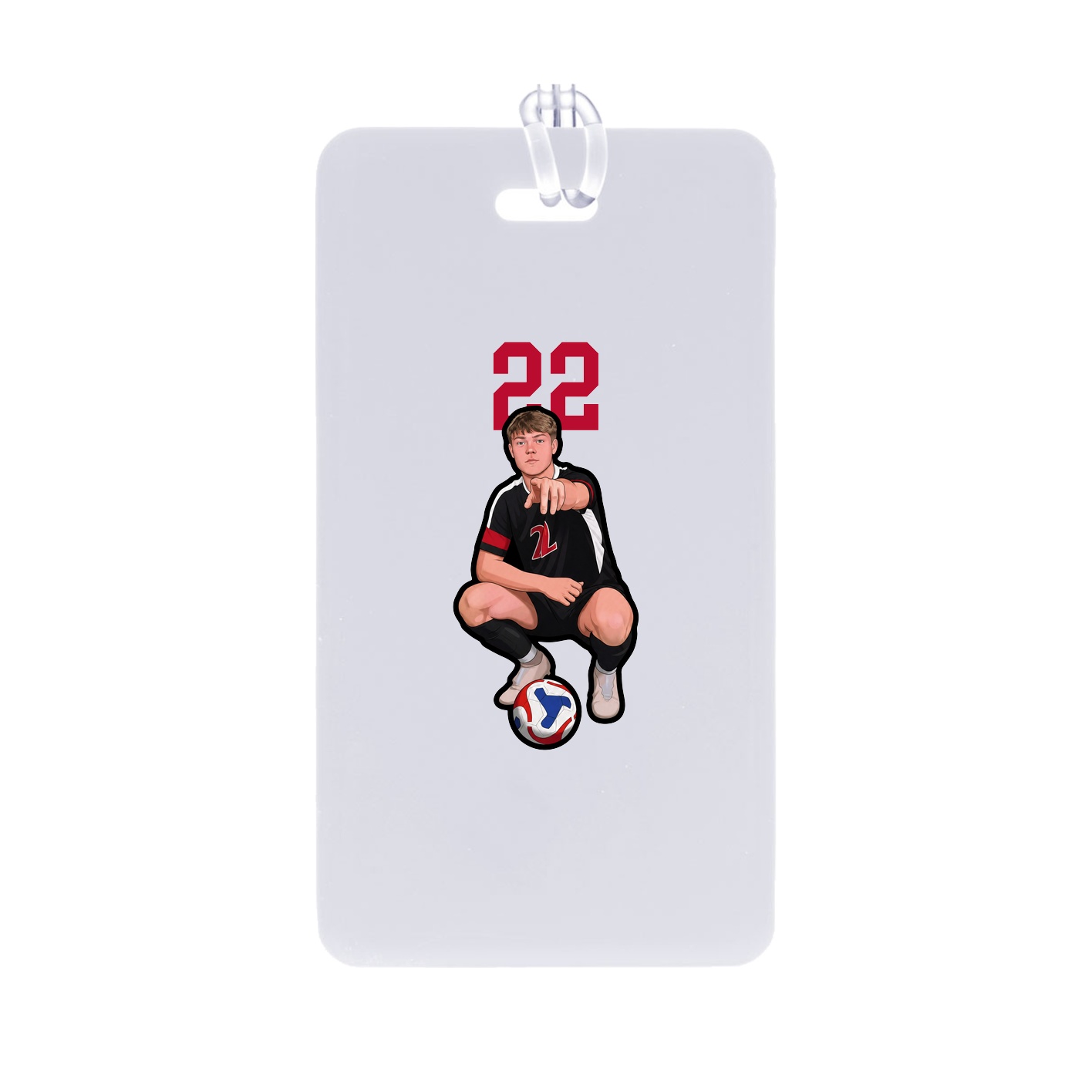 Bag Tag — Number Top in Classic