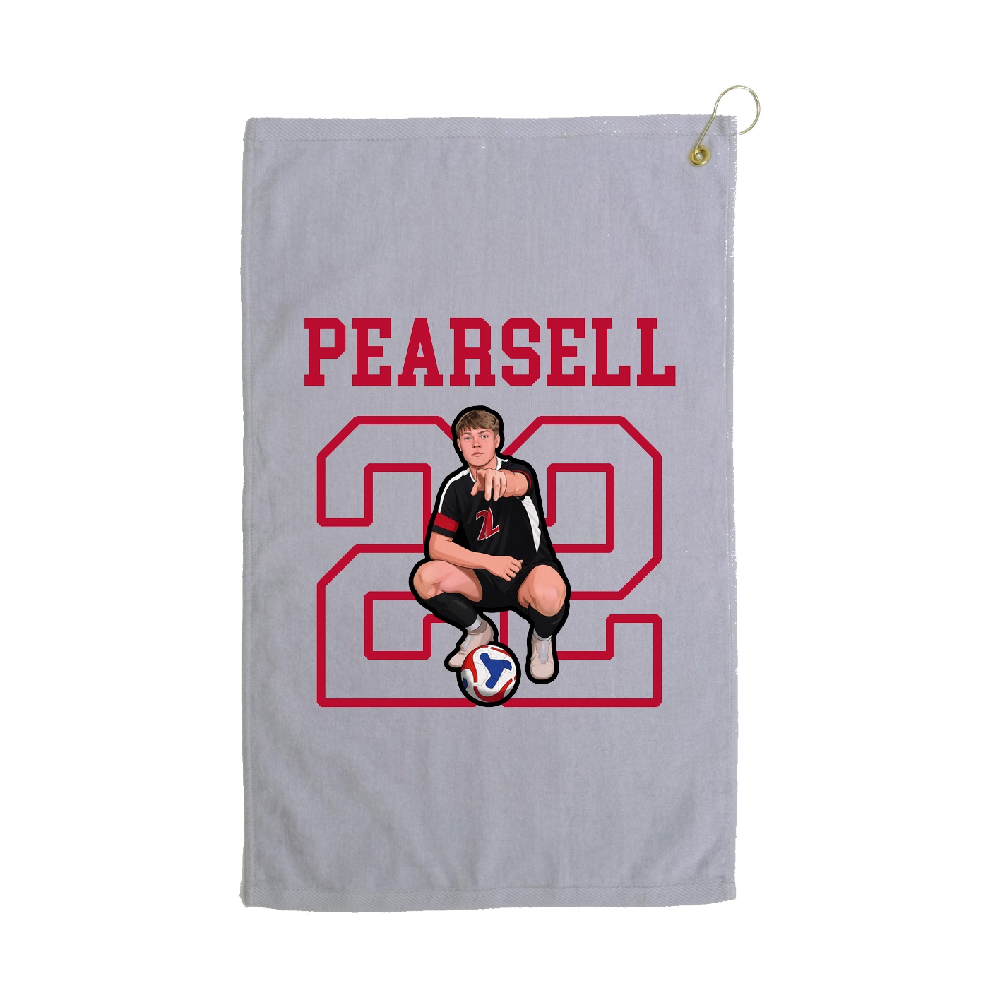 Golf Towel — Shirsey in Grey