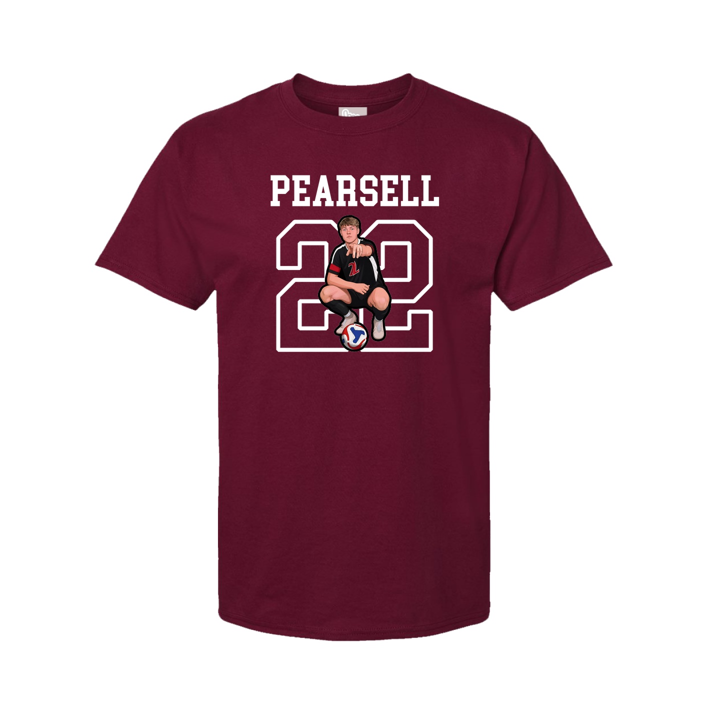 Youth Tee — Shirsey in Cardinal