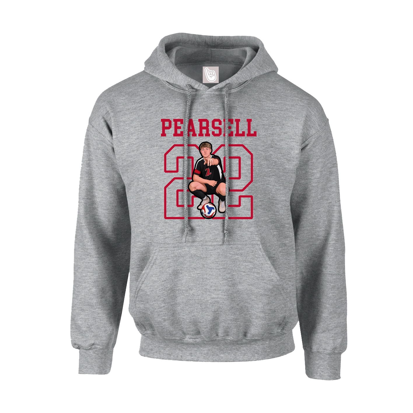 Youth Hoodie — Shirsey in Grey