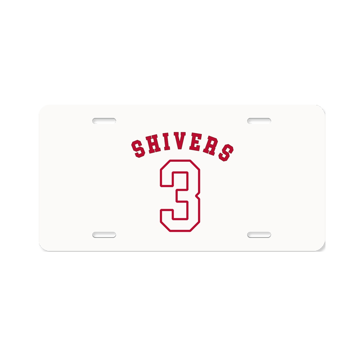 License Plate — Shirsey Arch in Classic