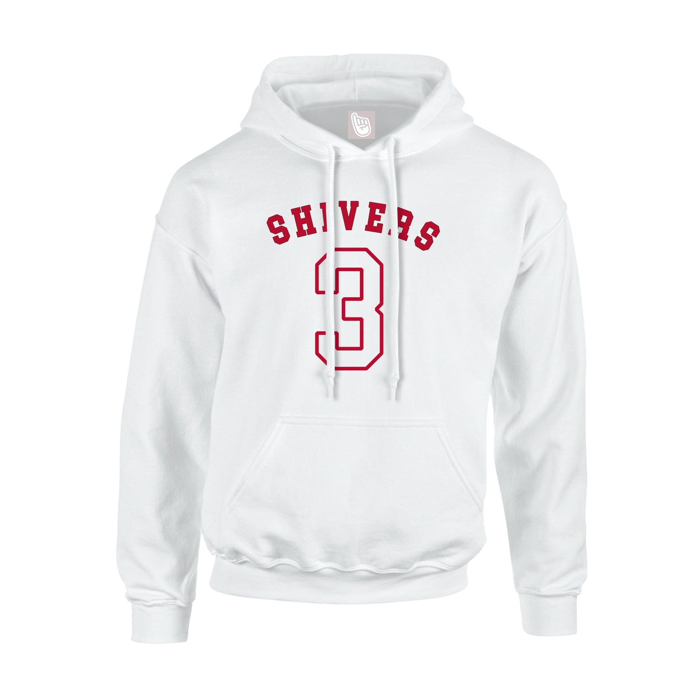 Hoodie — Shirsey Arch in White