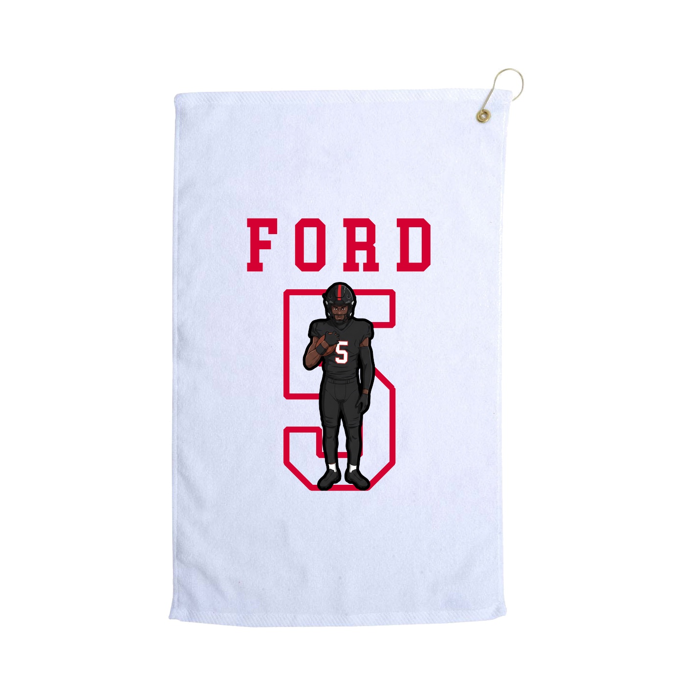 Golf Towel — Shirsey in White