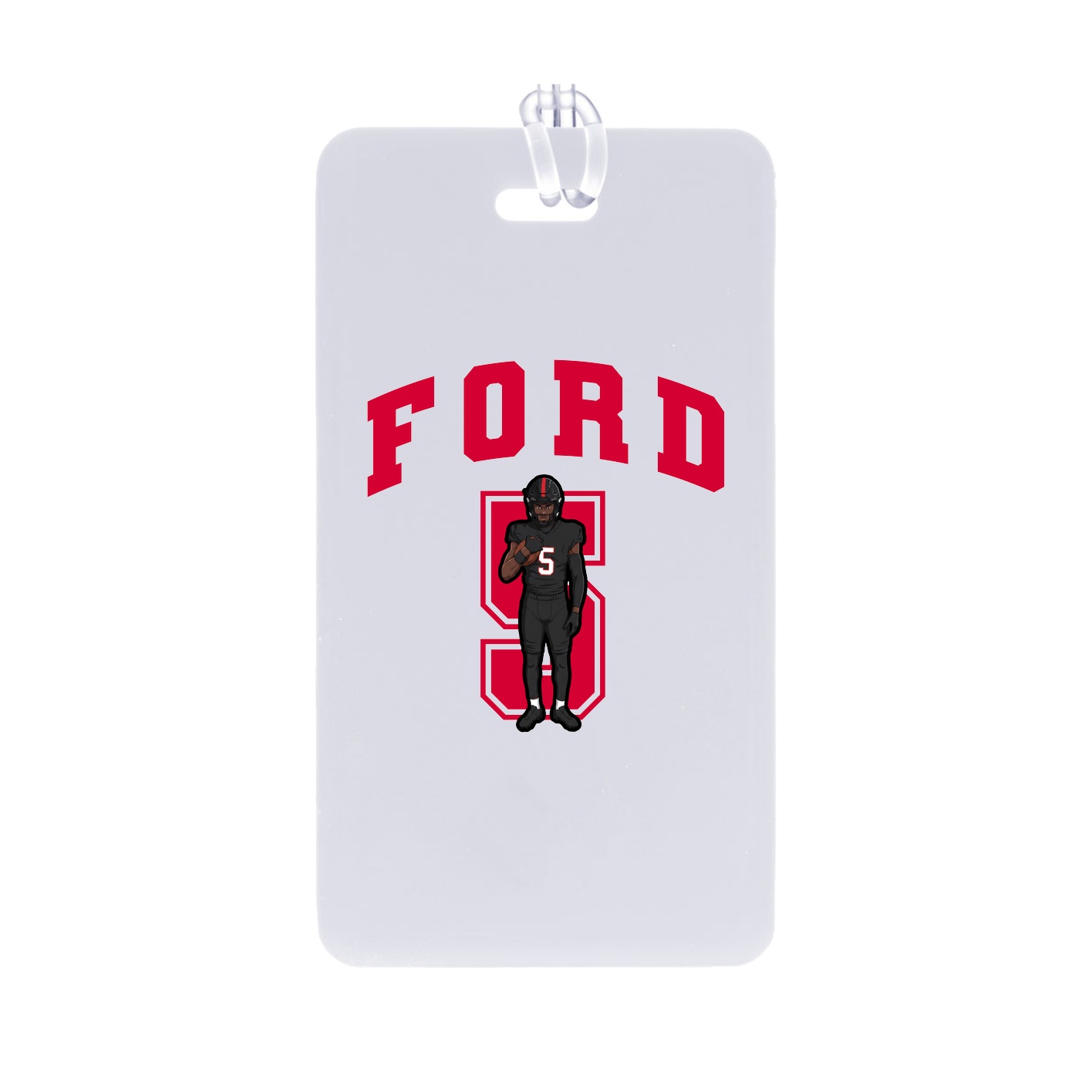 Bag Tag — Number in Classic