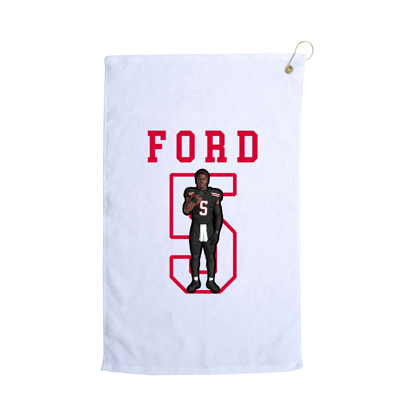Golf Towel — Shirsey in White