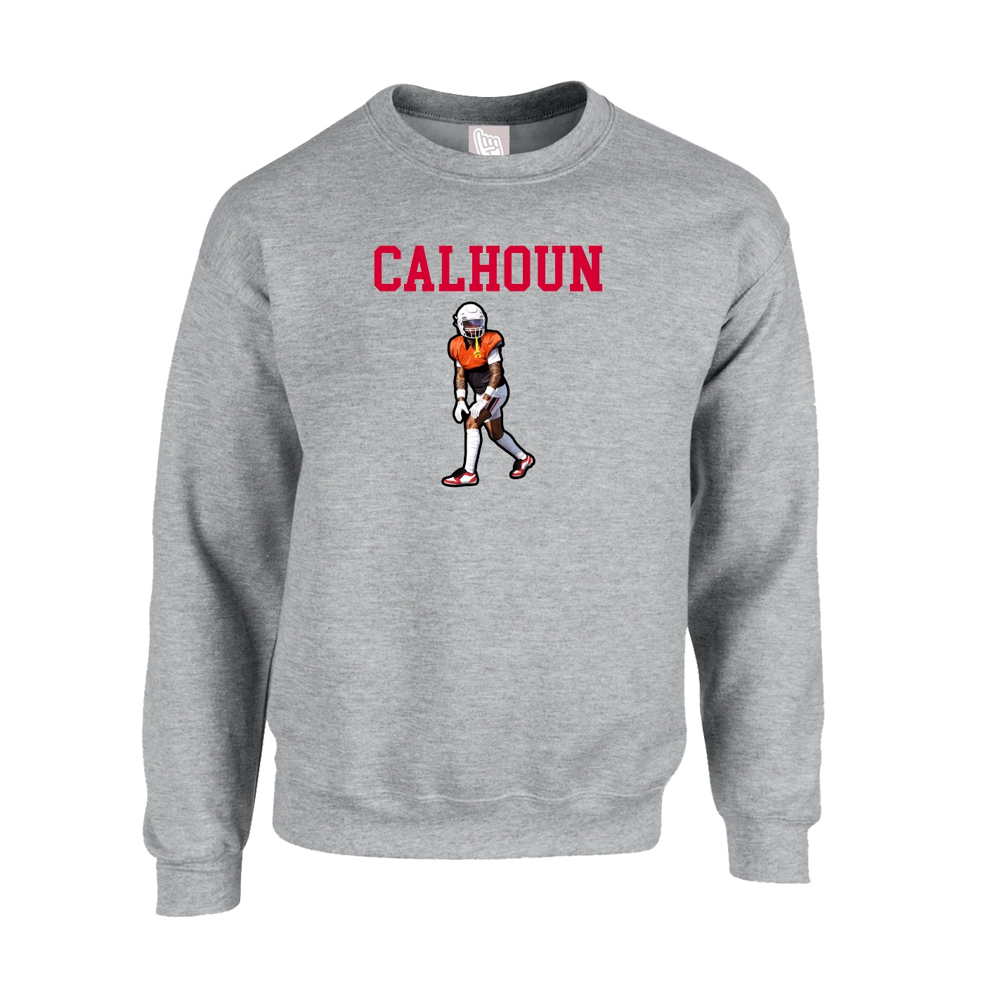 Fleece Crew — Shirsey in Grey